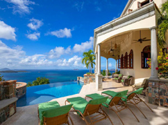 Rotunda: Six Bedroom Luxury Hillside Villa Overlooking Trunk Bay