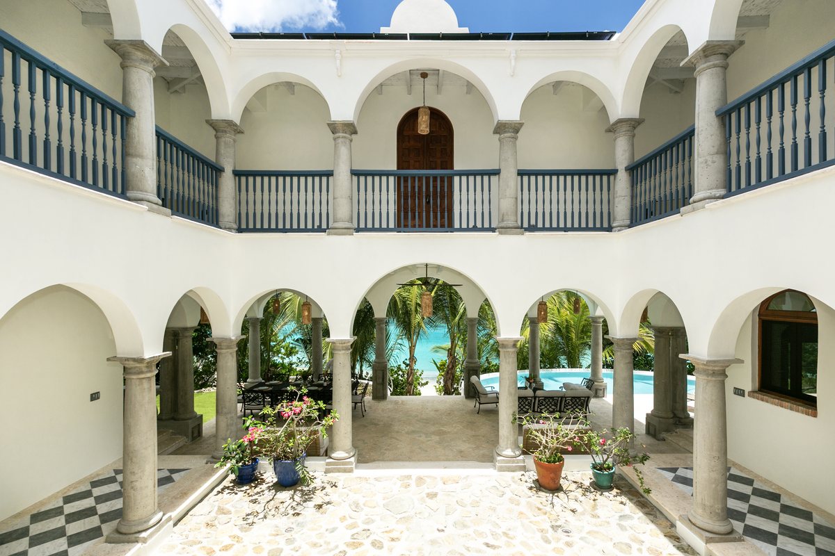 Courtyard Entry View