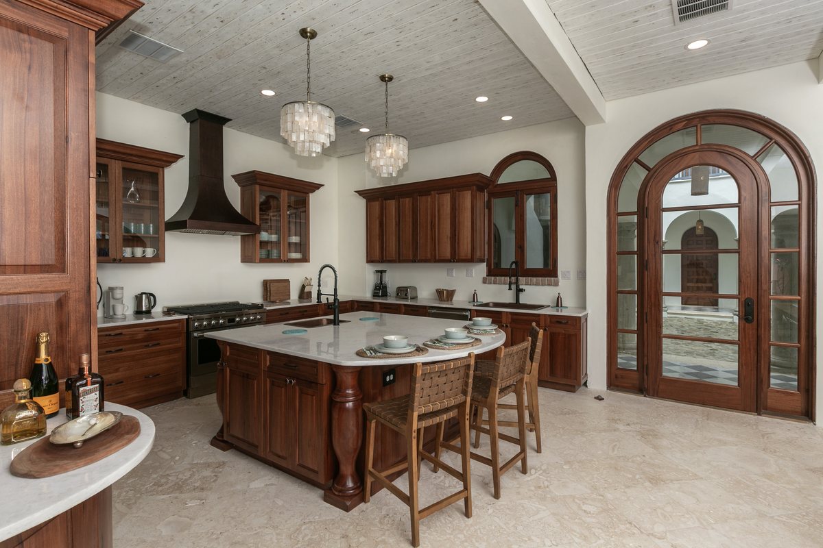 Kitchen Towards Courtyard