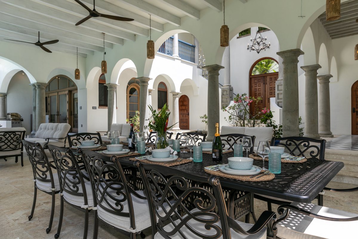Loggia Towards Courtyard