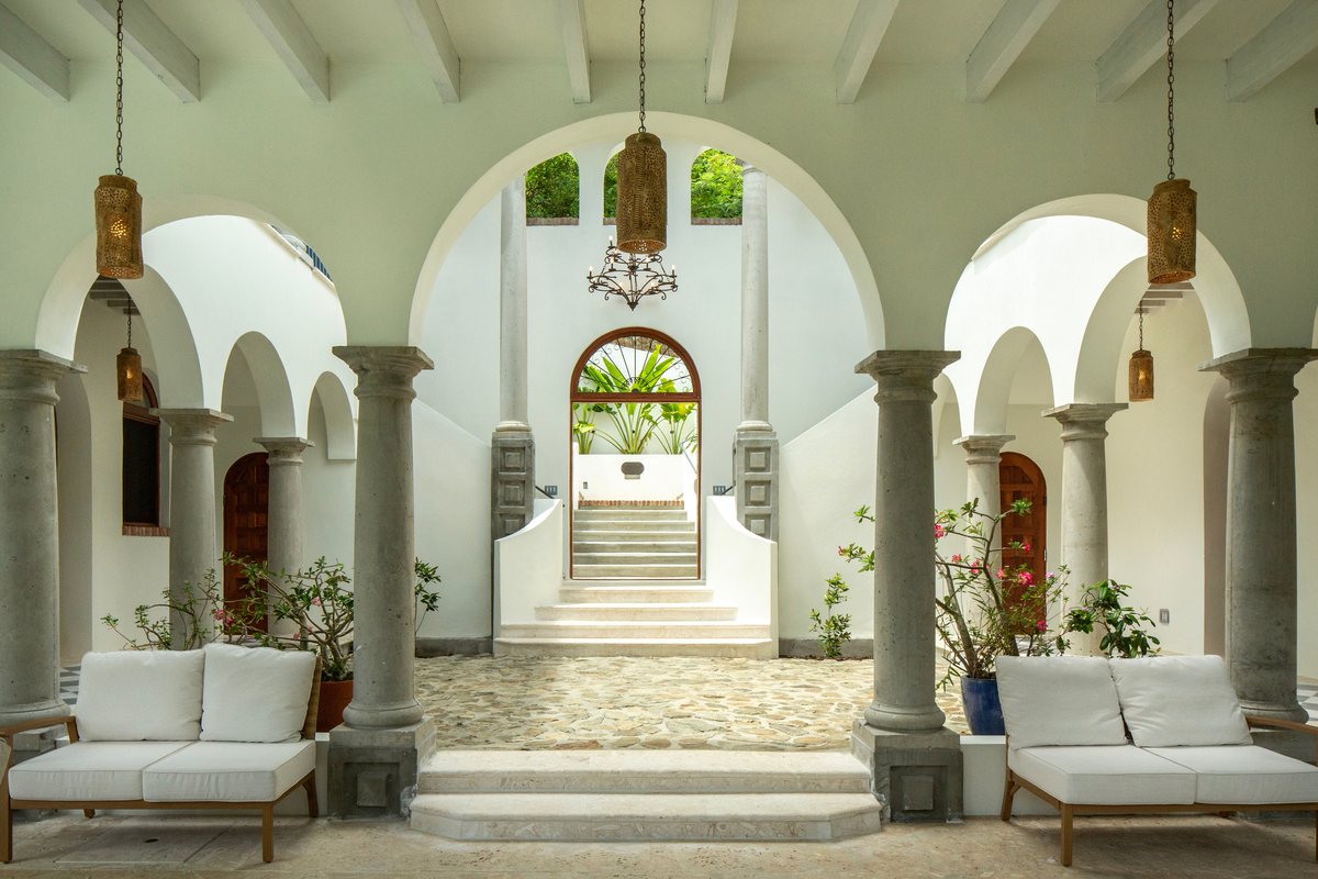 Loggia Towards Front Entry
