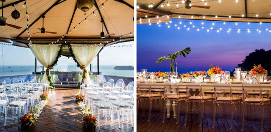 Wedding Venue with Ocean and Rainforest Views